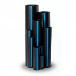 Sappco HDPE Pipes PE 100 Pressure 10 Bar Outside Diameter 75 mm Thickness 4.5 mm Black Color