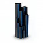أنابيب HDPE سابكو PE 100 ضغط 10 بار قطر خارجي 110 مم سمك 6.6 مم لون اسود