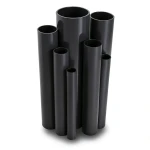 مواسير UPVC ضغط اسمي 16 بار قطر خارجي 355 مم سمك 26.3 مم لون اسود