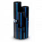 أنابيب HDPE سابكو PE 100 ضغط 10 بار قطر خارجي 125 مم سمك 7.4 مم لون اسود