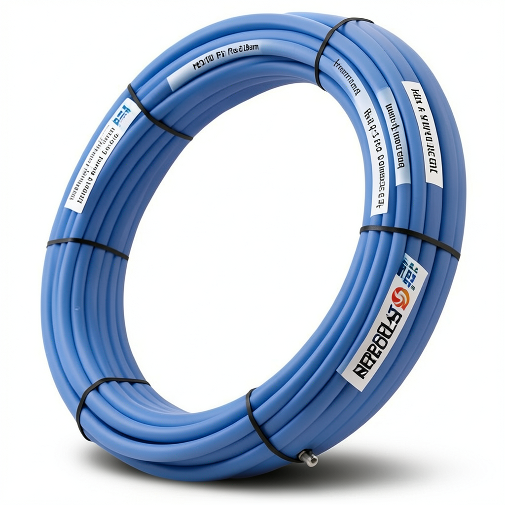 أنابيب HDPE PE 100 ضغط 20 بار قطر 32 مم سمك 3.6 مم أزرق | نيبروبلاست