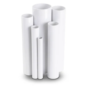 مواسير UPVC ضغط اسمي 2.5 بار قطر خارجي 400 مم سمك 3.2 مم لون أبيض