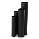 مواسير HDPE SDR 13.6 قطر خارجي 280 مم سمك 20.6 مم لون أسود