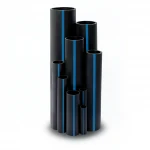 مواسير HDPE سابكو PE 100 ضغط 10 بار قطر خارجي 180 مم سمك 10.7 مم لون اسود