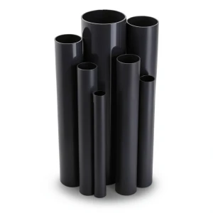 مواسير UPVC ضغط 2.5 بار قطر خارجي 400 مم سمك 3.2 مم لون اسود