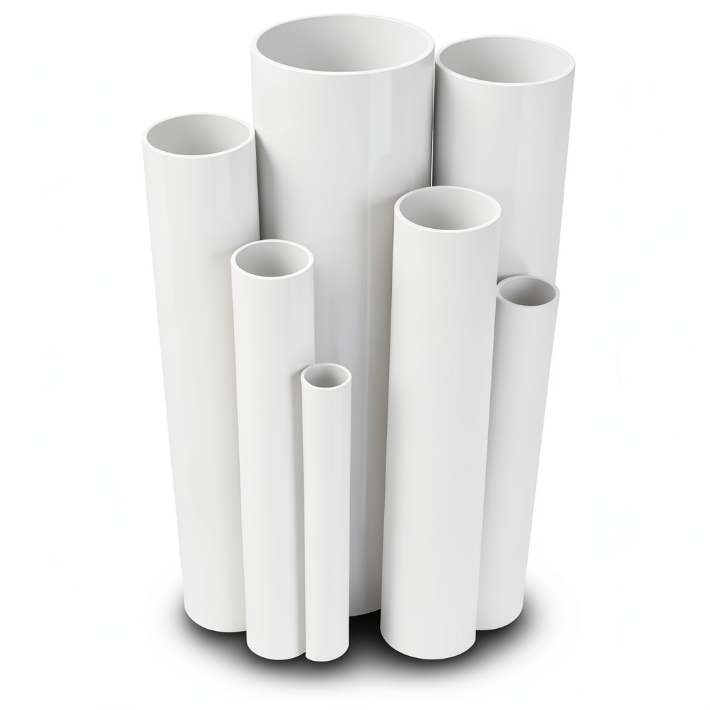 UPVC Pipes Nominal Pressure 4 Bar Outside Diameter 400 mm Thickness 7.9 mm White