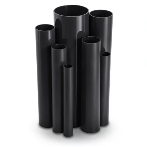 UPVC Pipes 4 Bar Pressure 400 mm Diameter 7.9 mm Thickness Black