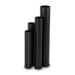 مواسير HDPE SDR 13.6 قطر خارجي 160 مم سمك 11.8 مم لون أسود