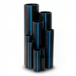 Sappco HDPE Pipes PE 100 Pressure 10 Bar Outside Diameter 280 mm Thickness 16.6 mm Black Color