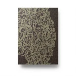 Patterned Wallpaper 10 m x 0.70 m Dark Brown, Model 14008