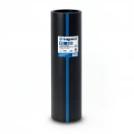 Sappco HDPE Pipes PE 100 Pressure 10 Bar Outside Diameter 630 mm Thickness 37.4 mm Black Color