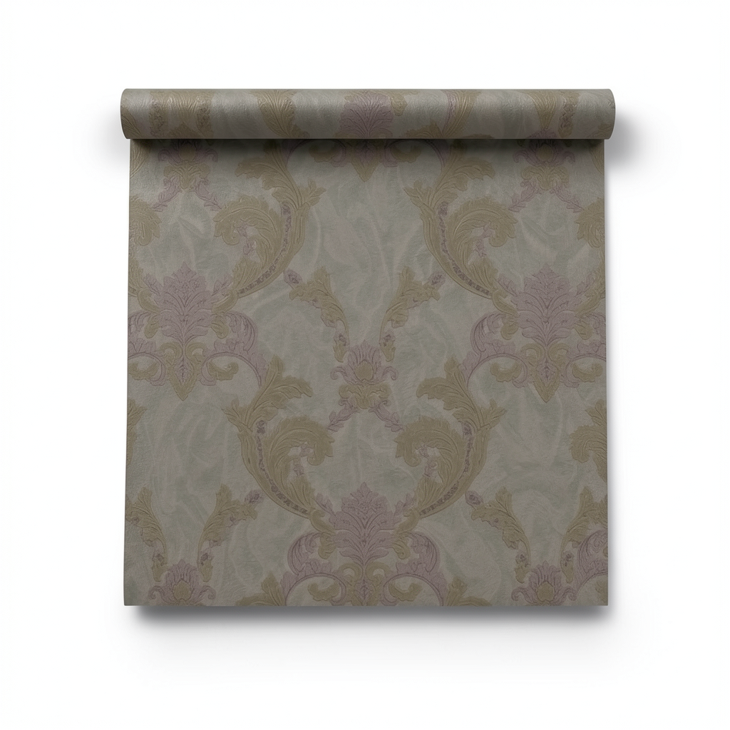Classic Wallpaper Dark Beige 10m x 1.06m, Model 81853