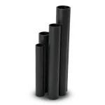 HDPE Pipes SDR 17.6 Outside Diameter 160 mm Thickness 9.1 mm Black