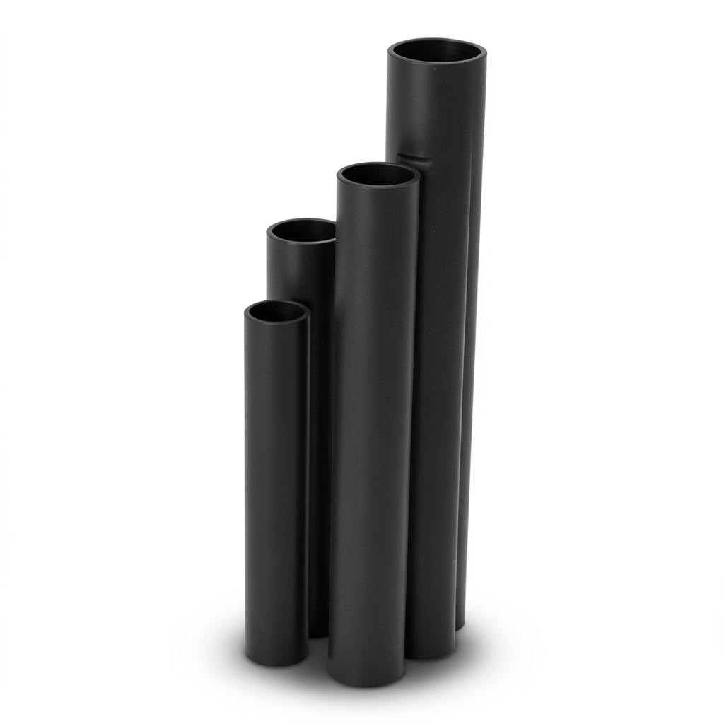 HDPE Pipes SDR 17.6 Outside Diameter 160 mm Thickness 9.1 mm Black
