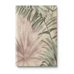 Italian Wallpaper Leaf-Patterned Design Beige, Size 10mx0.70m, Model rc16098