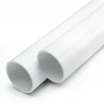 مواسير UPVC الوطني ضغط 20 بار  قطر خارجي 50 مم سمك 4.6 مم لون أبيض