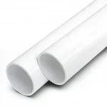 مواسير UPVC الوطني ضغط 25 بار  قطر خارجي 110 مم سمك 10 مم لون أبيض