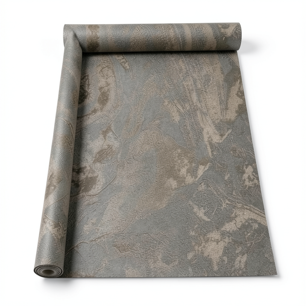 Italian Wallpaper Dark Beige Patterned Design, Size 10m x 0.70m, Model rc16106