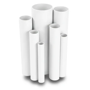 مواسير UPVC ضغط 4 بار قطر خارجي 355 مم سمك 7 مم لون أبيض