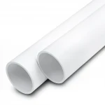 مواسير UPVC الوطني ضغط 25 بار  قطر خارجي 140 مم سمك 12.7 مم لون أبيض
