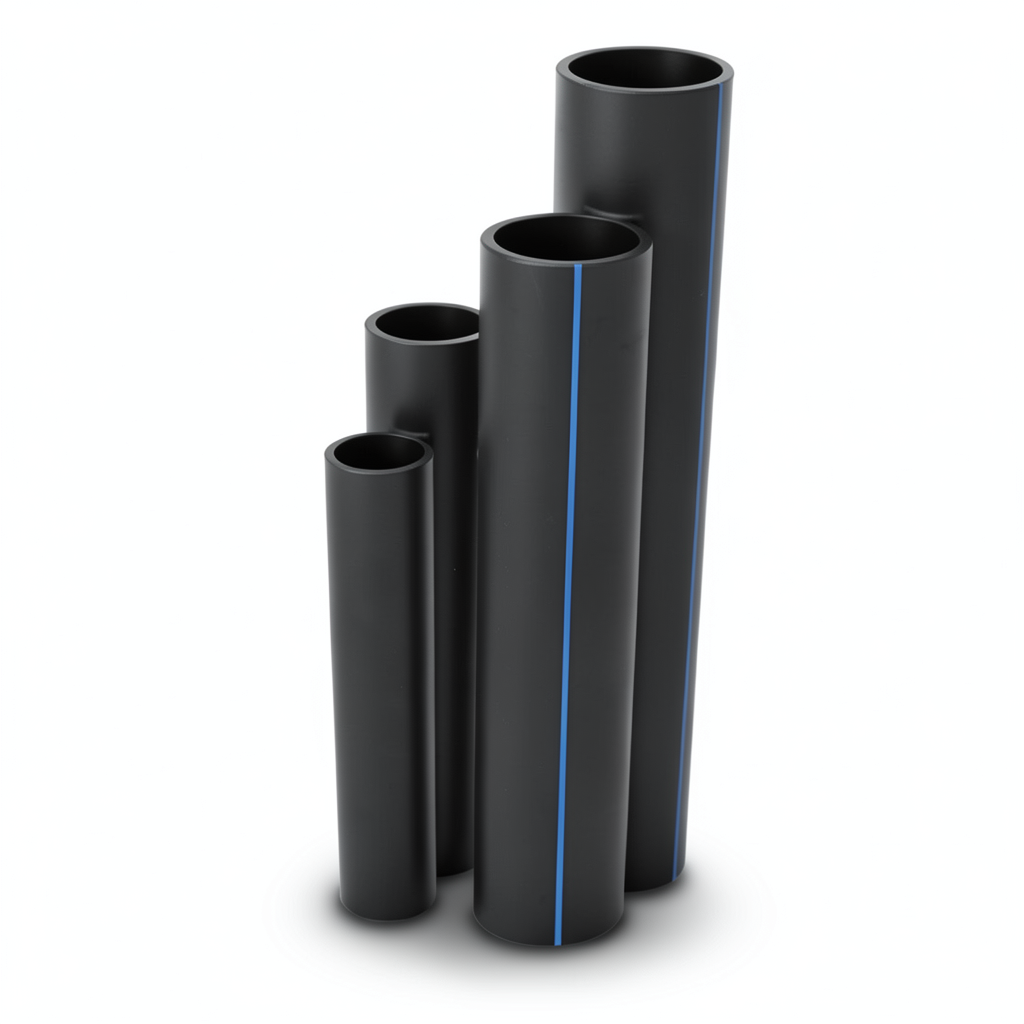 HDPE Pipes SDR 13.6 Outside Diameter 125 mm Thickness 9.2 mm Black