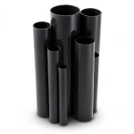 مواسير UPVC ضغط 10 بار قطر خارجي 450 مم سمك 21.5 مم لون اسود
