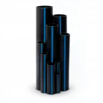 Sappco HDPE Pipes PE 100 Pressure 10 Bar Outside Diameter 32 mm Thickness 2 mm Black Color