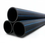 مواسير HDPE نيبروبلاست PE 100 ضغط 16 بار قطر خارجي 180 مم سمك 16.4 مم لون اسود