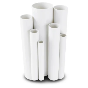 مواسير UPVC ضغط 6 بار قطر خارجي 355 مم سمك 10.4 مم لون أبيض