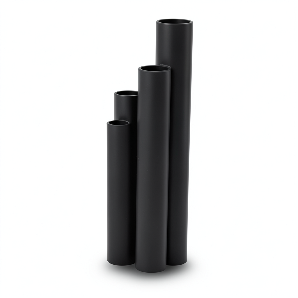 HDPE Pipes SDR 13.6 Outside Diameter 160 mm Thickness 11.8 mm Black