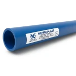 أنابيب HDPE PE 80 ضغط 16 بار قطر خارجي 250 مم سمك 27.9 مم لون أزرق | نيبروبلاست