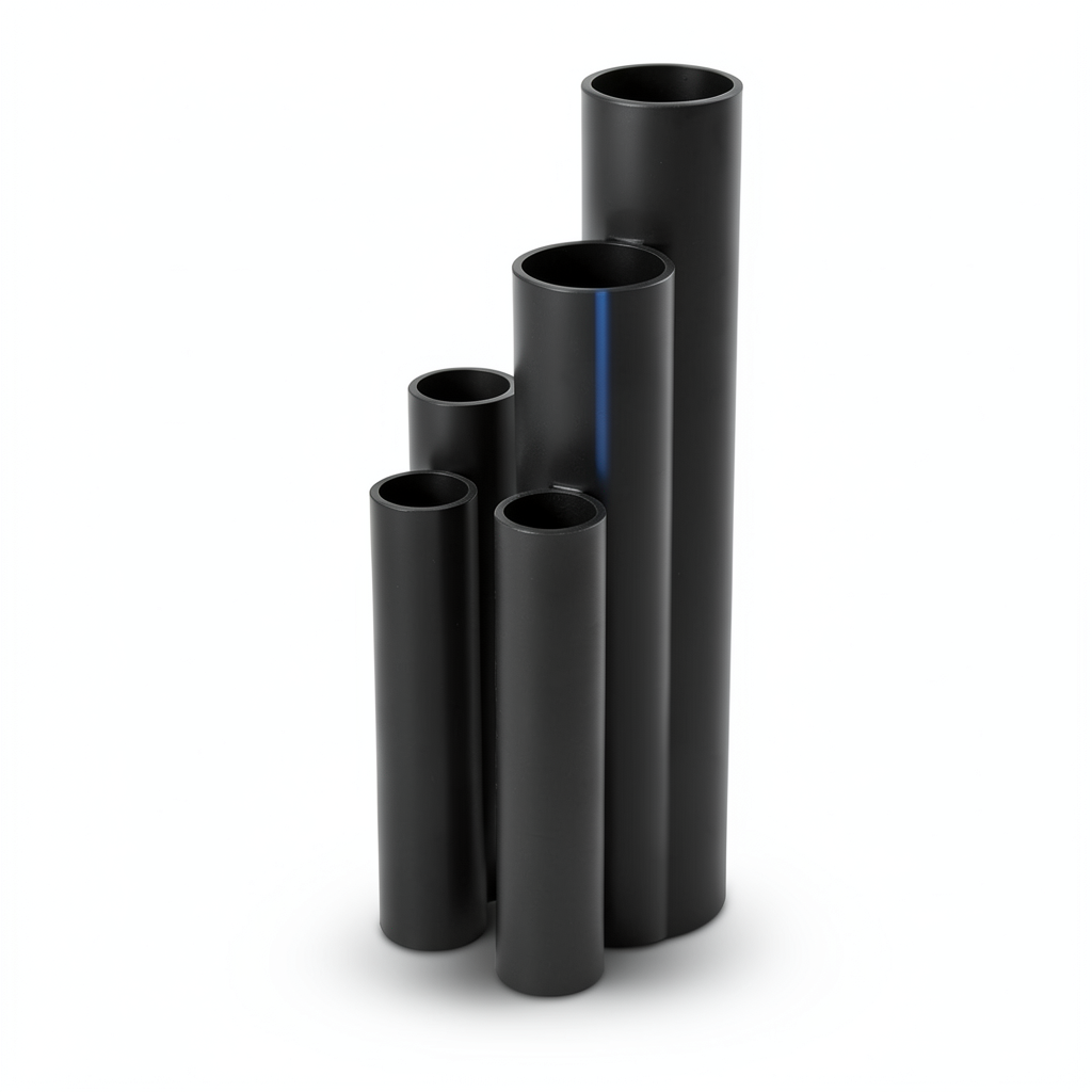 HDPE Pipes SDR 13.6 Outside Diameter 180 mm Thickness 13.3 mm Black