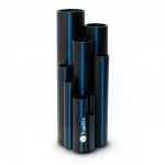 Sappco HDPE Pipes PE 100 Pressure 10 Bar Outside Diameter 63 mm Thickness 3.8 mm Black Color