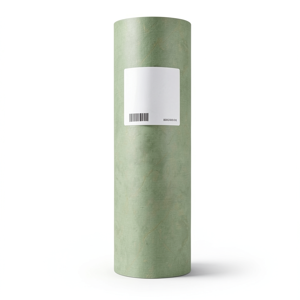 Italian Wallpaper 10m x 1.06m Green Color, Model 81516