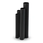 Al-Jawdah HDPE Pipes SDR 13.6 Outside Diameter 250 mm Thickness 18.4 mm Black
