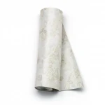 Patterned wallpaper, pale beige color, length 10 m, width 0.53 m, model 73522 