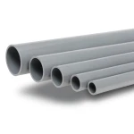 UPVC Pipes Nominal Pressure 6 Bar Outside Diameter 160 mm Thickness 4.7 mm Gray