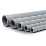 UPVC Pipes Nominal Pressure 6 Bar Outside Diameter 180 mm Thickness 5.3 mm Gray