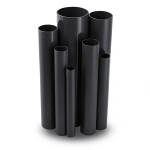 مواسير UPVC ضغط 2.5 بار قطر خارجي 400 مم سمك 3.2 مم لون اسود