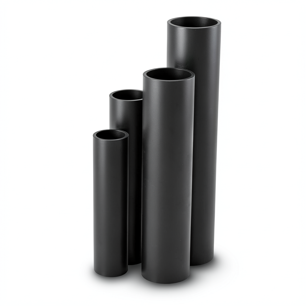 HDPE Pipes SDR 17.6 Outside Diameter 160 mm Thickness 9.1 mm Black