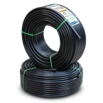 أنابيب HDPE PE 100 ضغط 20 بار قطر 40 مم سمك 4.5 مم لون أسود | نيبروبلاست