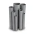 مواسير UPVC ضغط 4 بار قطر خارجي 400 مم سمك 7.9 مم لون رمادي - Image 1