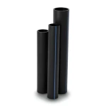 HDPE Pipes SDR 17.6 Outside Diameter 225 mm Thickness 12.8 mm Black