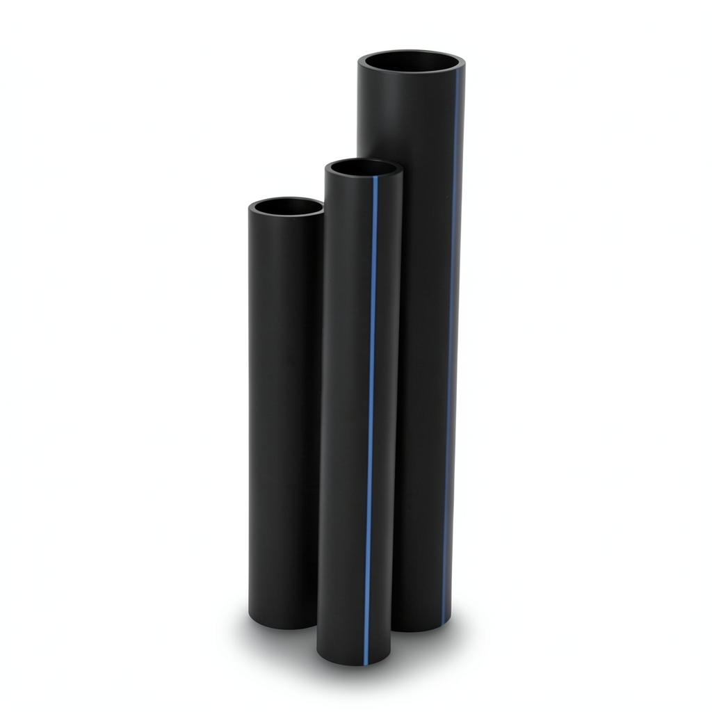 HDPE Pipes SDR 17.6 Outside Diameter 225 mm Thickness 12.8 mm Black