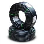 أنابيب HDPE نيبروبلاست PE 80 ضغط 16 بار قطر خارجي 40 مم سمك 4.5 مم أسود | نيبروبلاست