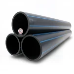مواسير HDPE نيبروبلاست PE 100 ضغط 16 بار قطر خارجي 450 مم سمك 40.9 مم لون اسود