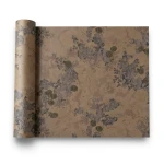 Italian Wallpaper 10m x 1.06m Brown Color, Model 81535