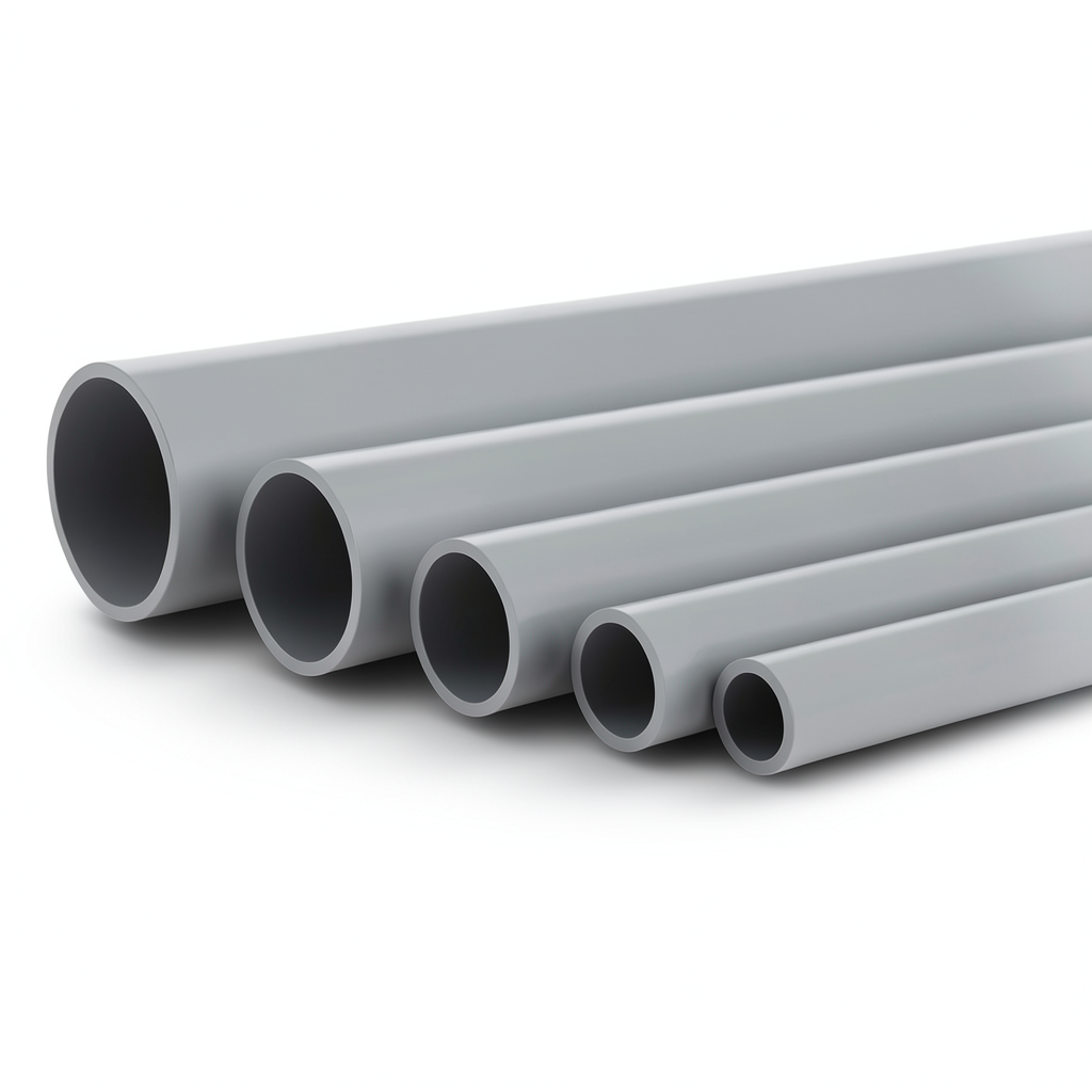 UPVC Pipes Nominal Pressure 6 Bar Outside Diameter 450 mm Thickness 13.2 mm Gray Color