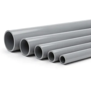 UPVC Pipes Nominal Pressure 6 Bar Outside Diameter 225 mm Thickness 6.6 mm Gray