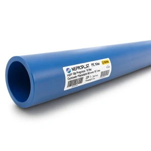 أنابيب HDPE بولي إيثيلين عالي الكثافة PE 80 ضغط 16 بار قطر خارجي 180 مم سمك 20.1 مم لون أزرق | نيبروبلاست